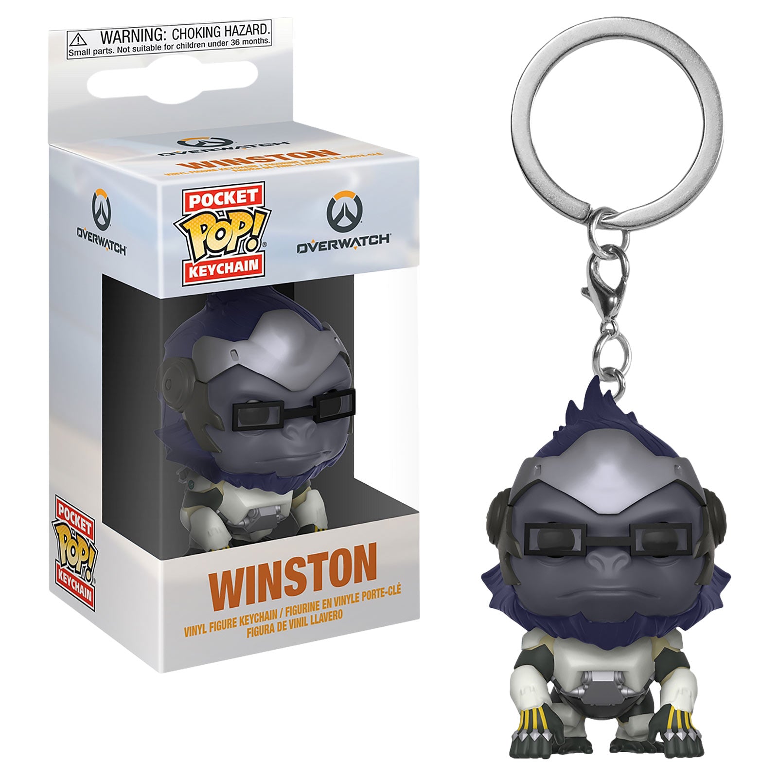 Produktbild Overwatch - Winston Funko Pop Schlüsselanhänger