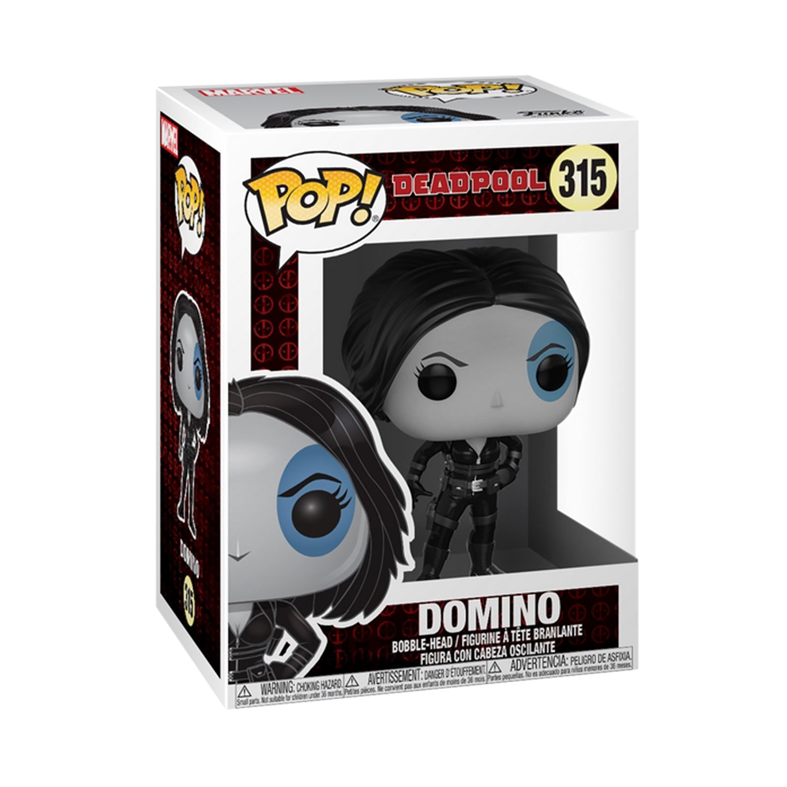 Produktbild Deadpool - Domino Funko Pop Wackelkopf-Figur