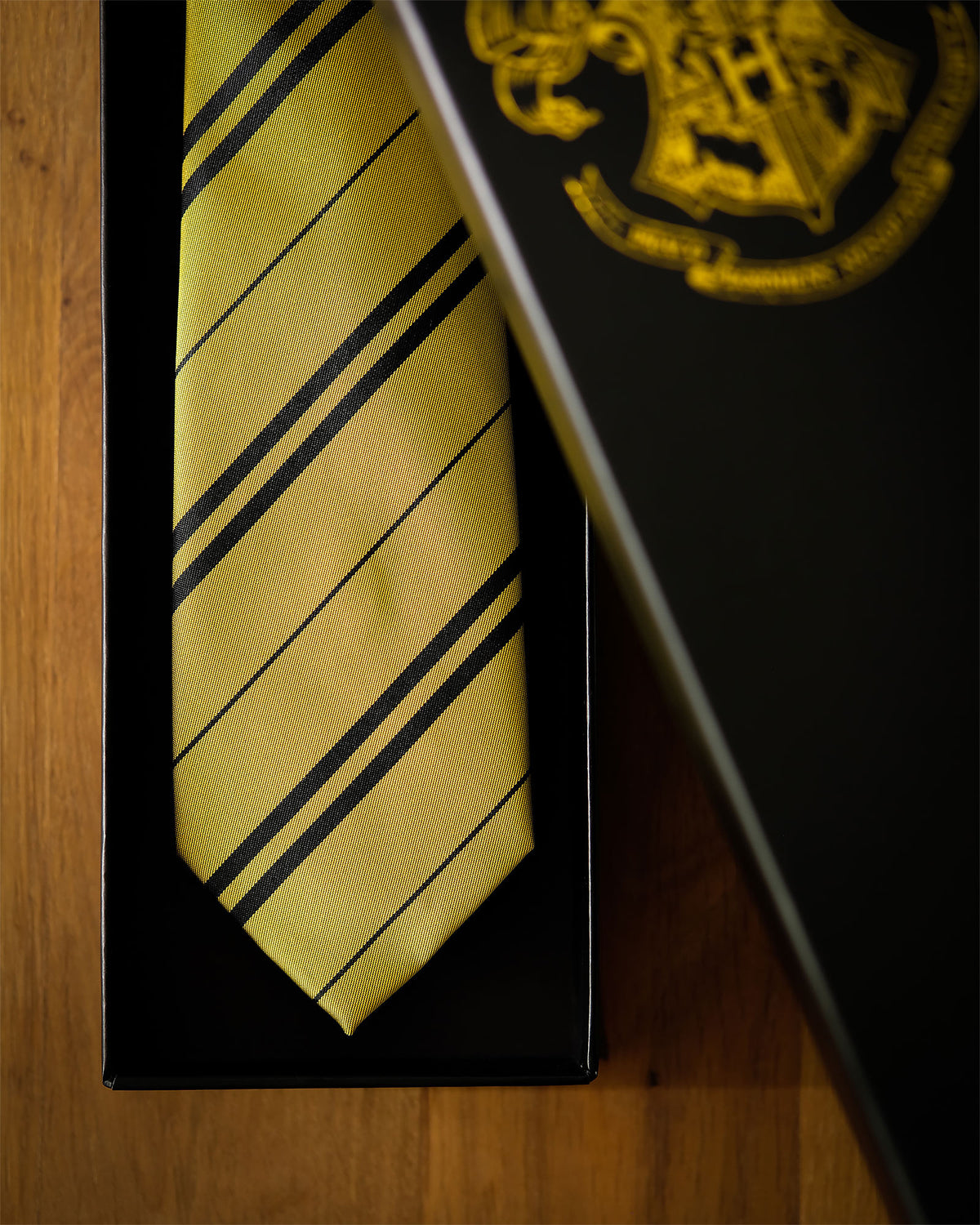 Produktbild Harry Potter - Hufflepuff Krawatte mit Geschenkbox