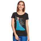 Produktbild Frozen - Elsa Little Sparkle T-Shirt Damen grau