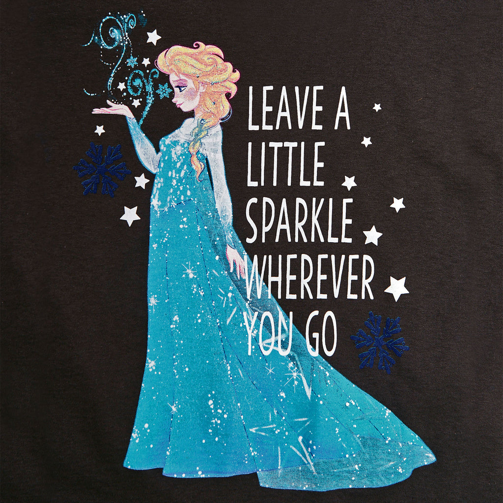 Produktbild Frozen - Elsa Little Sparkle T-Shirt Damen grau