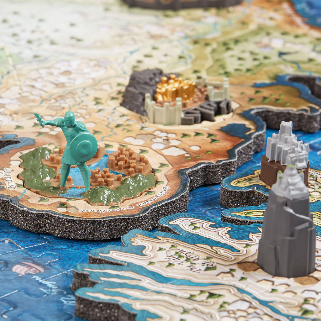 Product image Game of Thrones - Westeros and Essos 4D Puzzle