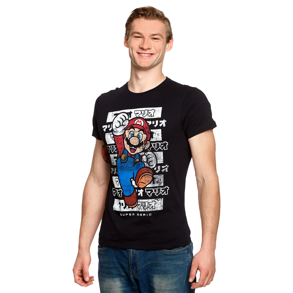 Produktbild Super Mario Jump T-Shirt schwarz