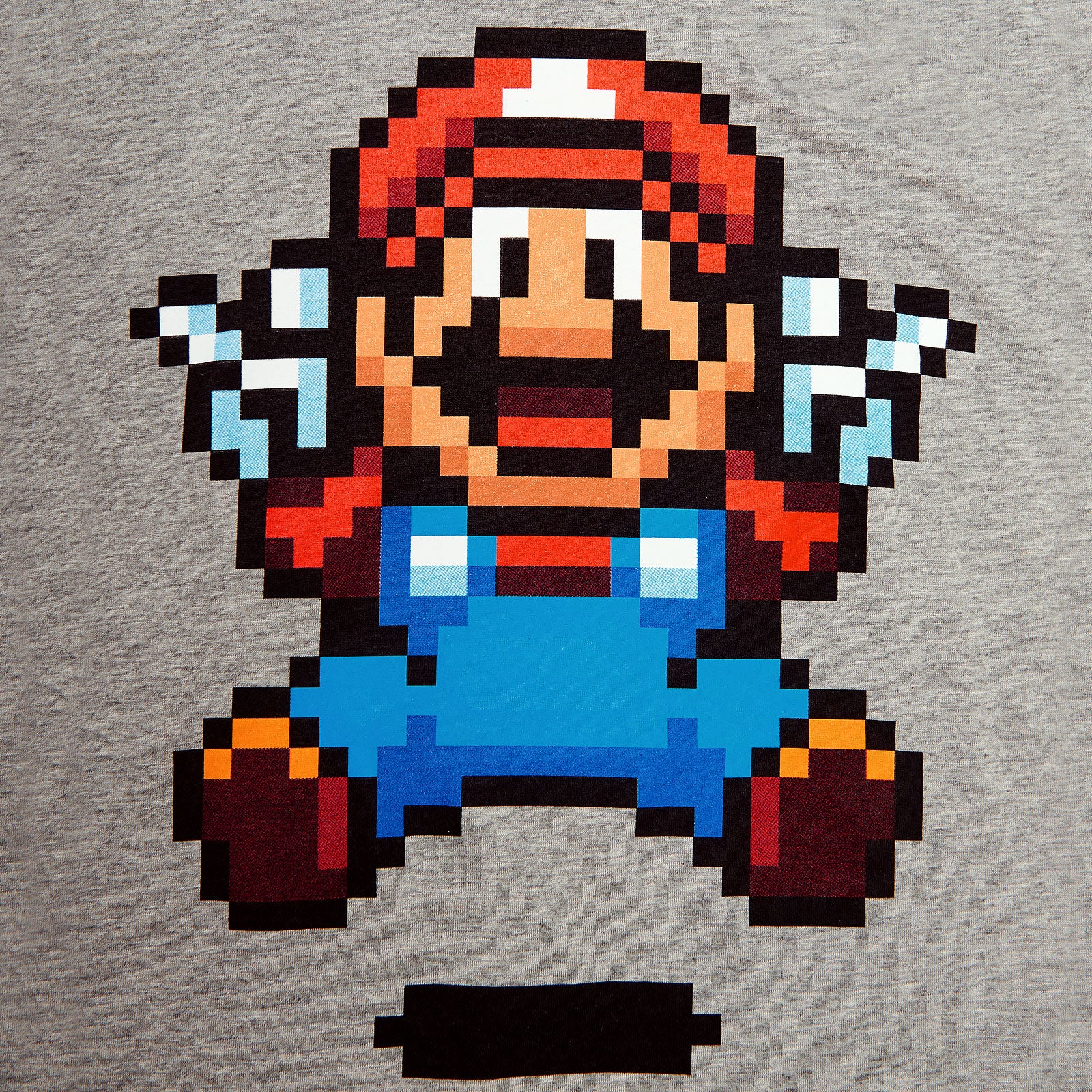 Produktbild Super Mario - Jump Pixel T-Shirt Damen grau
