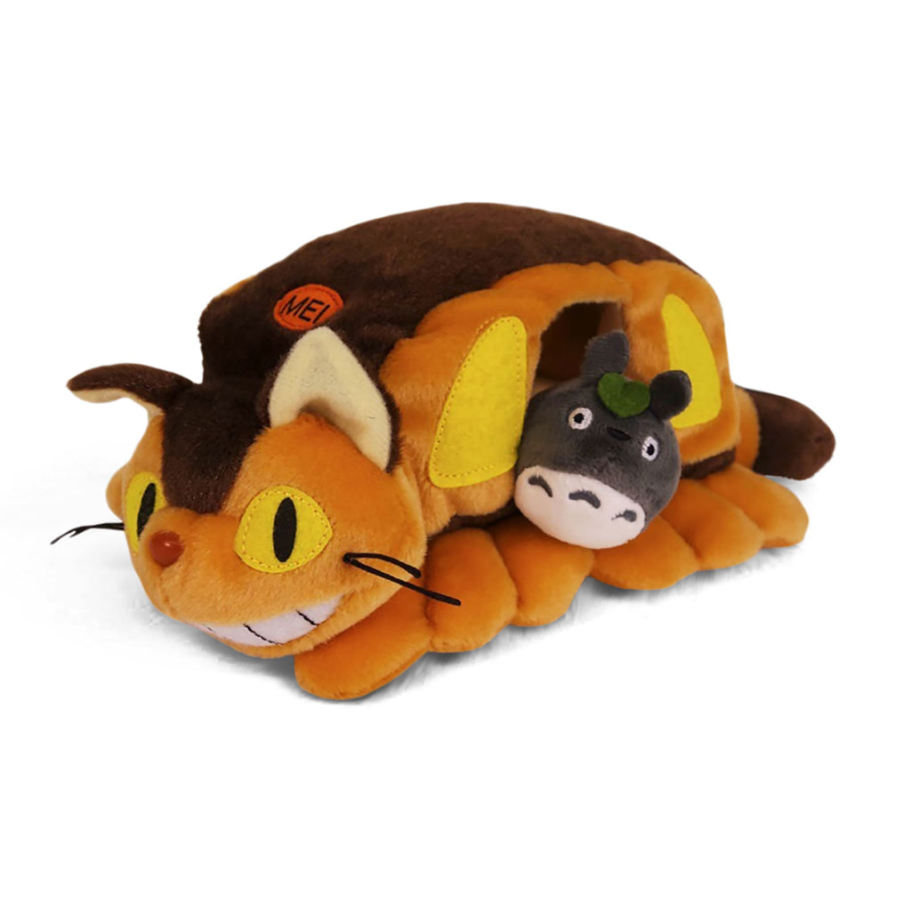 Totoro - Katzenbus Plüsch Figur mit Oh-Totoro