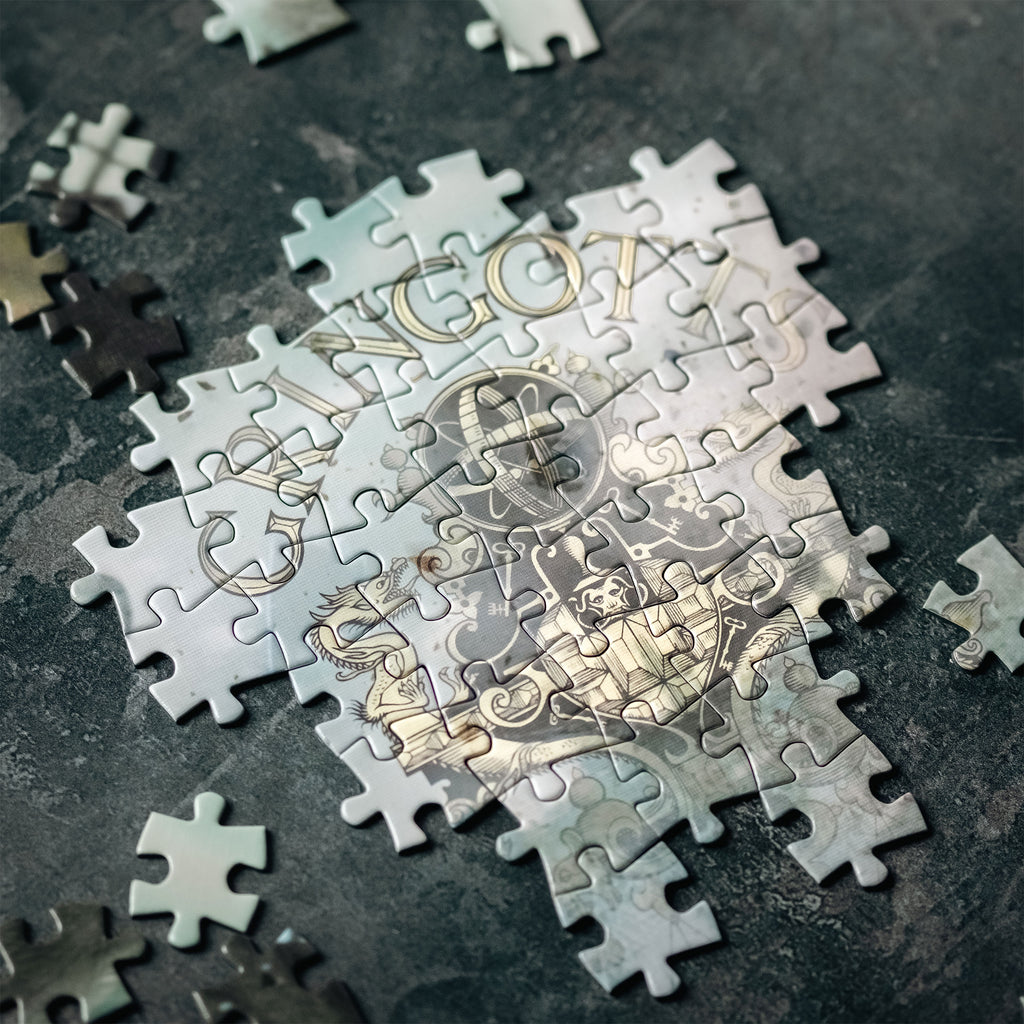 Product image Harry Potter - Gringotts Bank with Dragon Premium Puzzle