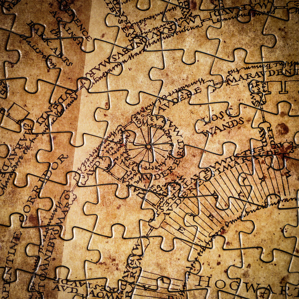 Produktbild Harry Potter - Karte des Rumtreibers Premium Puzzle
