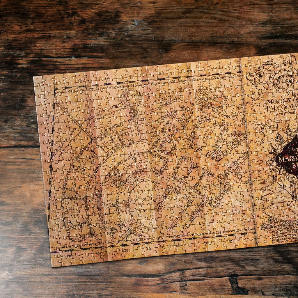 Produktbild Harry Potter - Karte des Rumtreibers Premium Puzzle