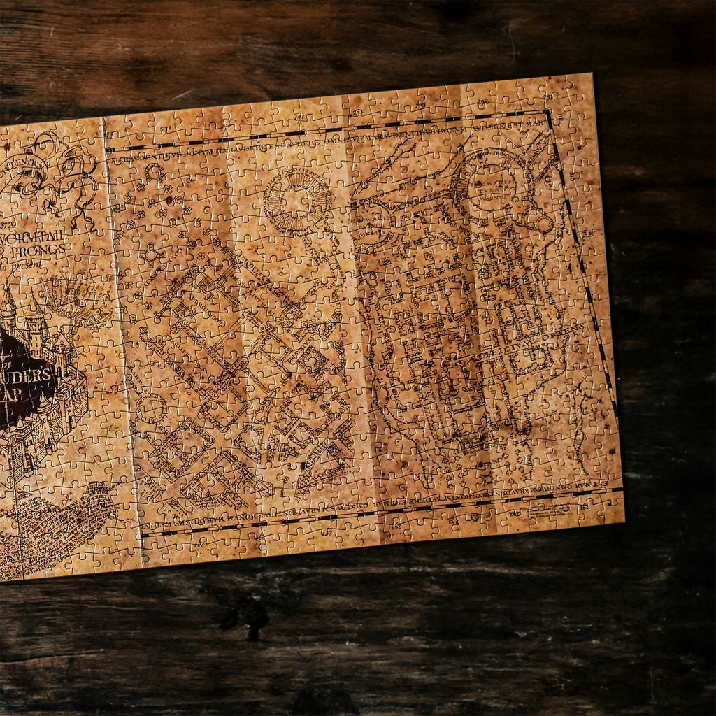 Produktbild Harry Potter - Karte des Rumtreibers Premium Puzzle