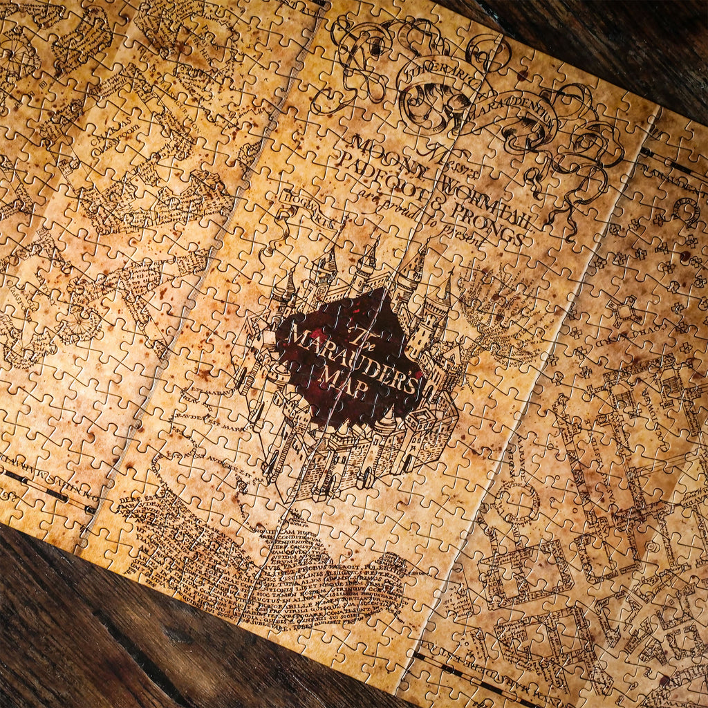 Produktbild Harry Potter - Karte des Rumtreibers Premium Puzzle