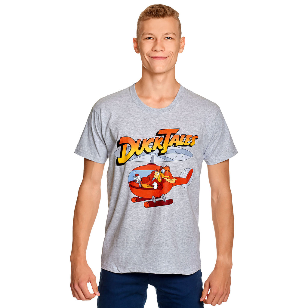 Produktbild DuckTales - Pilot Quack T-Shirt grau