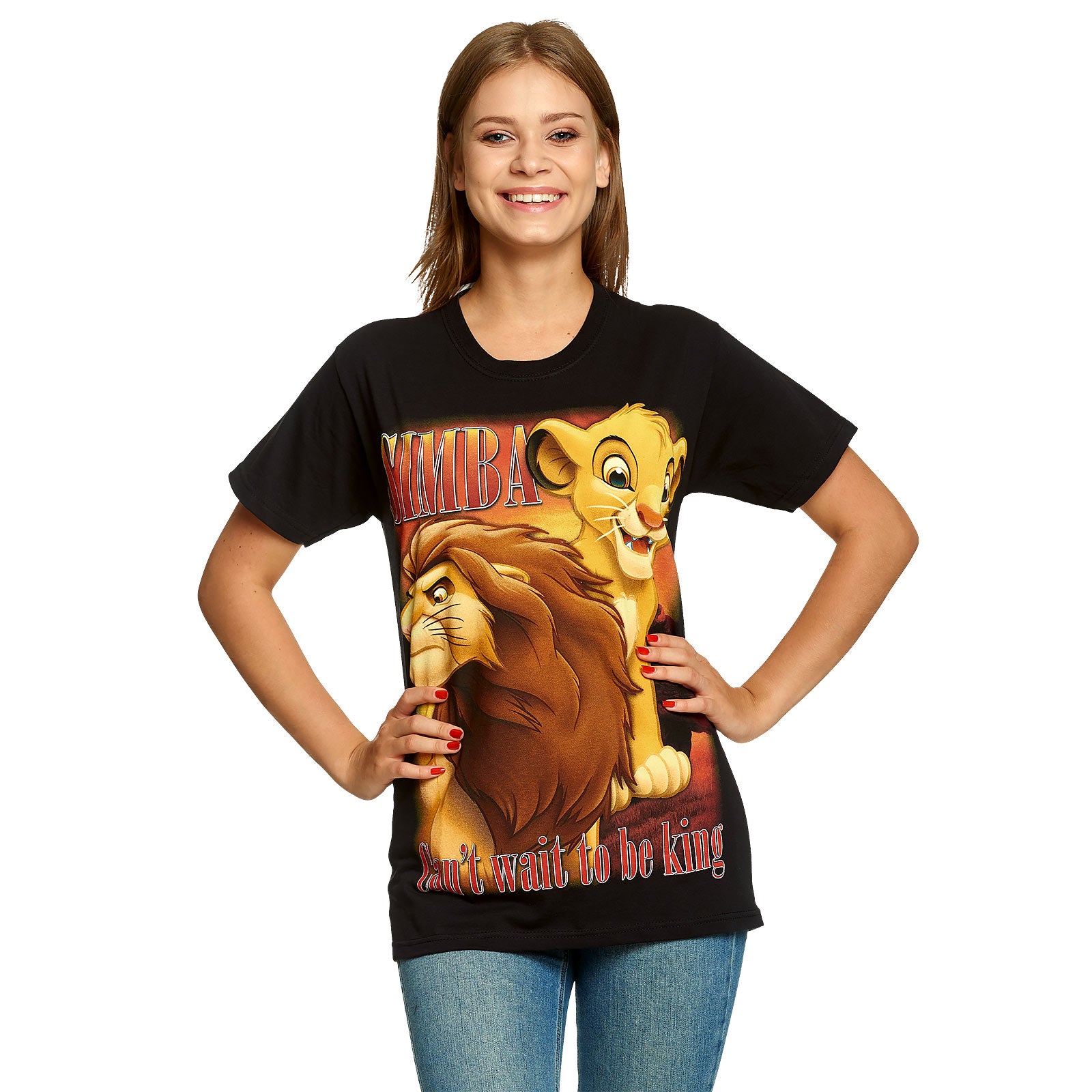 Produktbild König der Löwen - Simba Next King T-Shirt schwarz