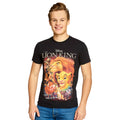 Produktbild König der Löwen - Poster T-Shirt schwarz