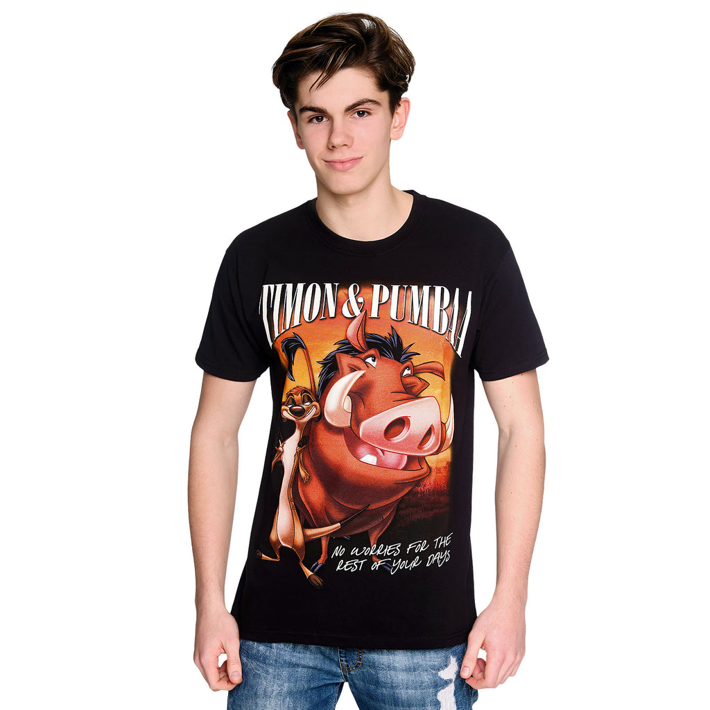 Produktbild König der Löwen - Timon & Pumbaa T-Shirt schwarz