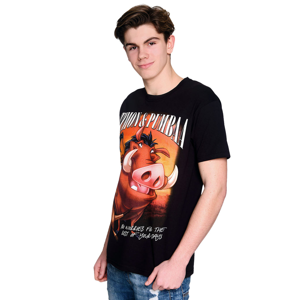 Produktbild König der Löwen - Timon & Pumbaa T-Shirt schwarz