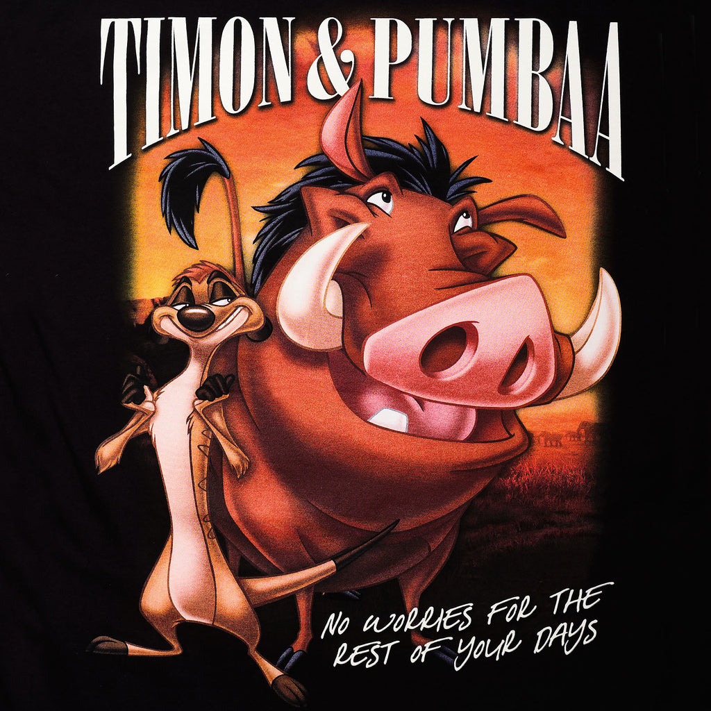 Produktbild König der Löwen - Timon & Pumbaa T-Shirt schwarz