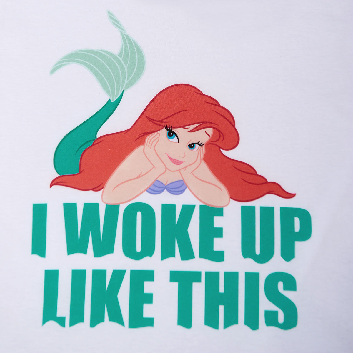 Produktbild Arielle - Woke Up Like This T-Shirt Damen weiß