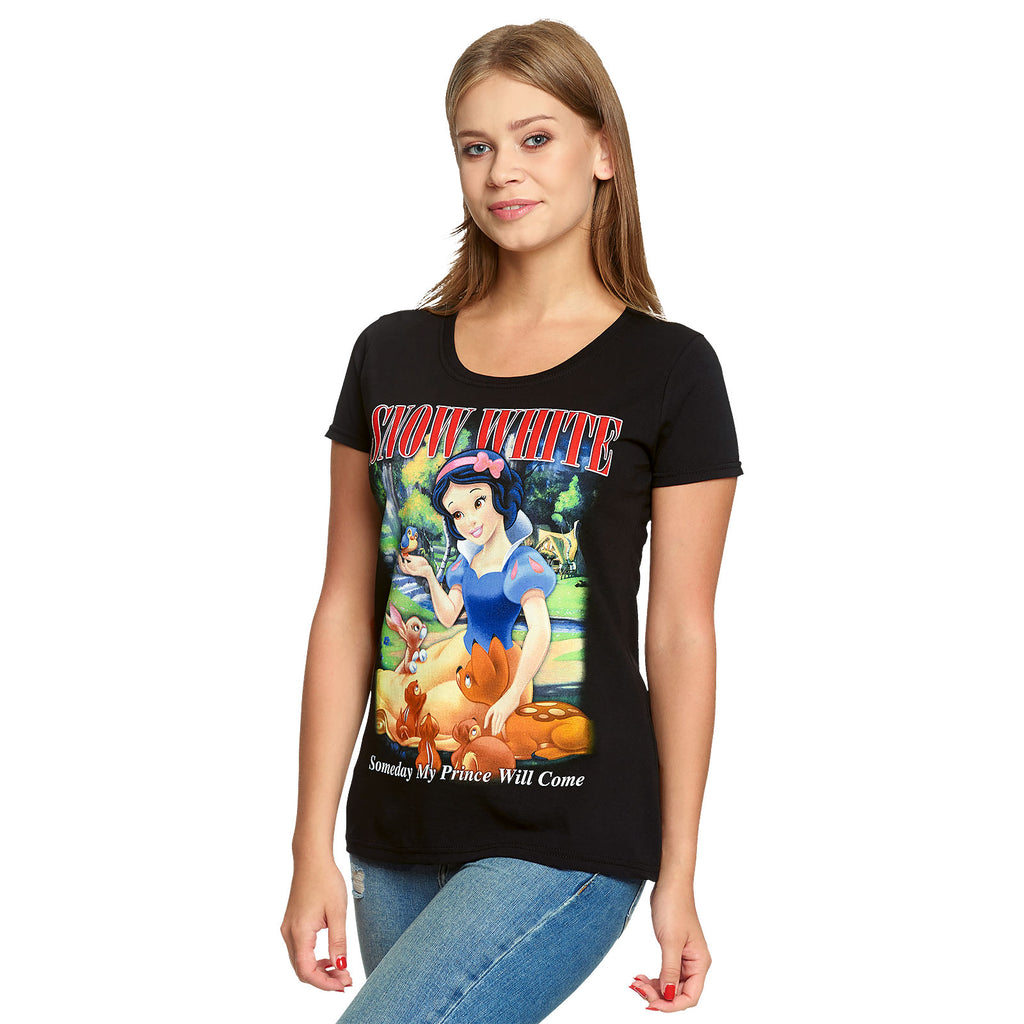 Produktbild Schneewittchen - My Prince Will Come T-Shirt Damen schwarz