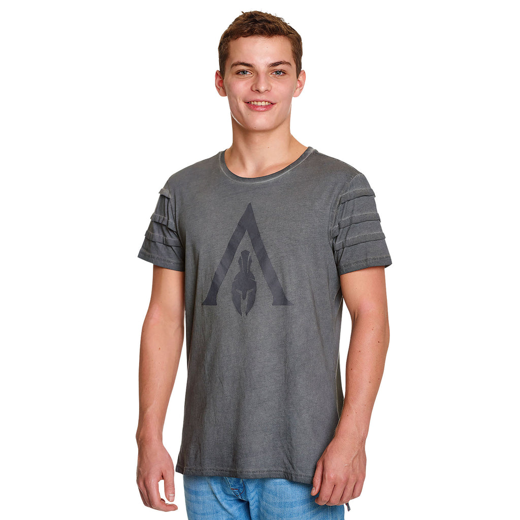 Produktbild Assassins Creed - Odyssey Logo T-Shirt grau