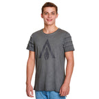 Produktbild Assassins Creed - Odyssey Logo T-Shirt grau