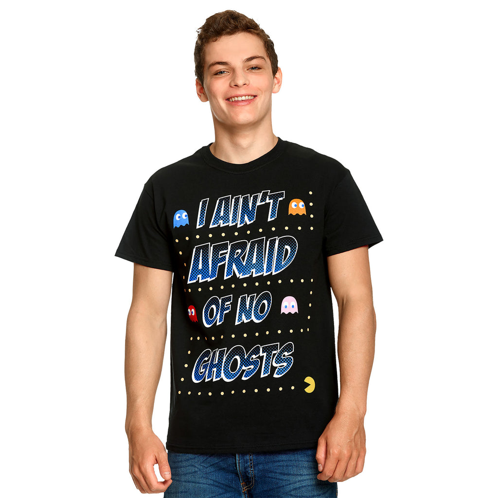 Pac-Man - Ain't Afraid of No Ghosts T-Shirt schwarz