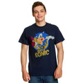 Produktbild Sonic the Hedgehog - Super Sonic T-Shirt blau