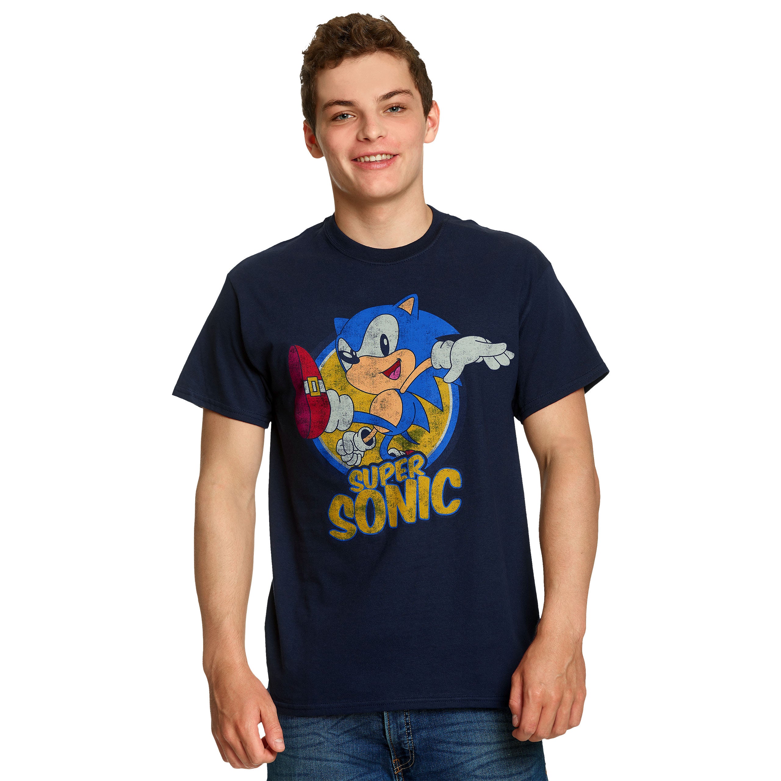 Produktbild Sonic the Hedgehog - Super Sonic T-Shirt blau