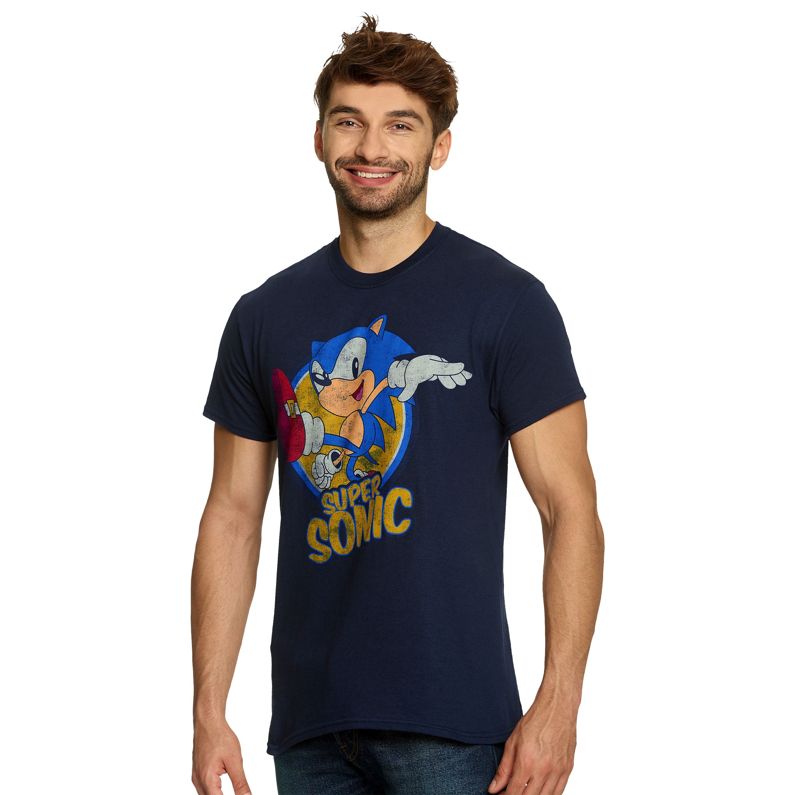 Produktbild Sonic the Hedgehog - Super Sonic T-Shirt blau