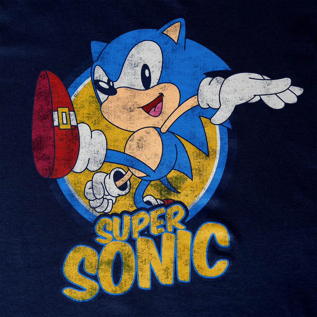 Produktbild Sonic the Hedgehog - Super Sonic T-Shirt blau