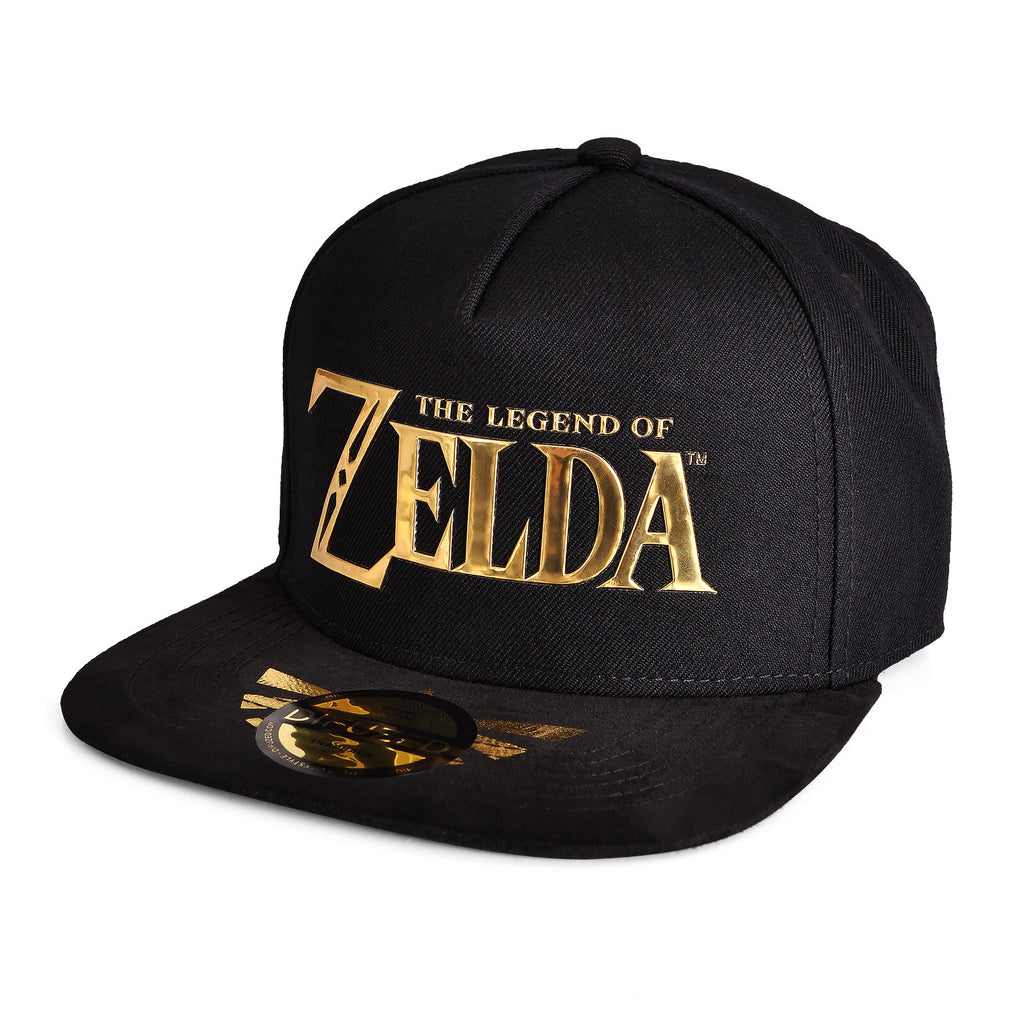 Produktbild Zelda - Logo Snapback Cap schwarz