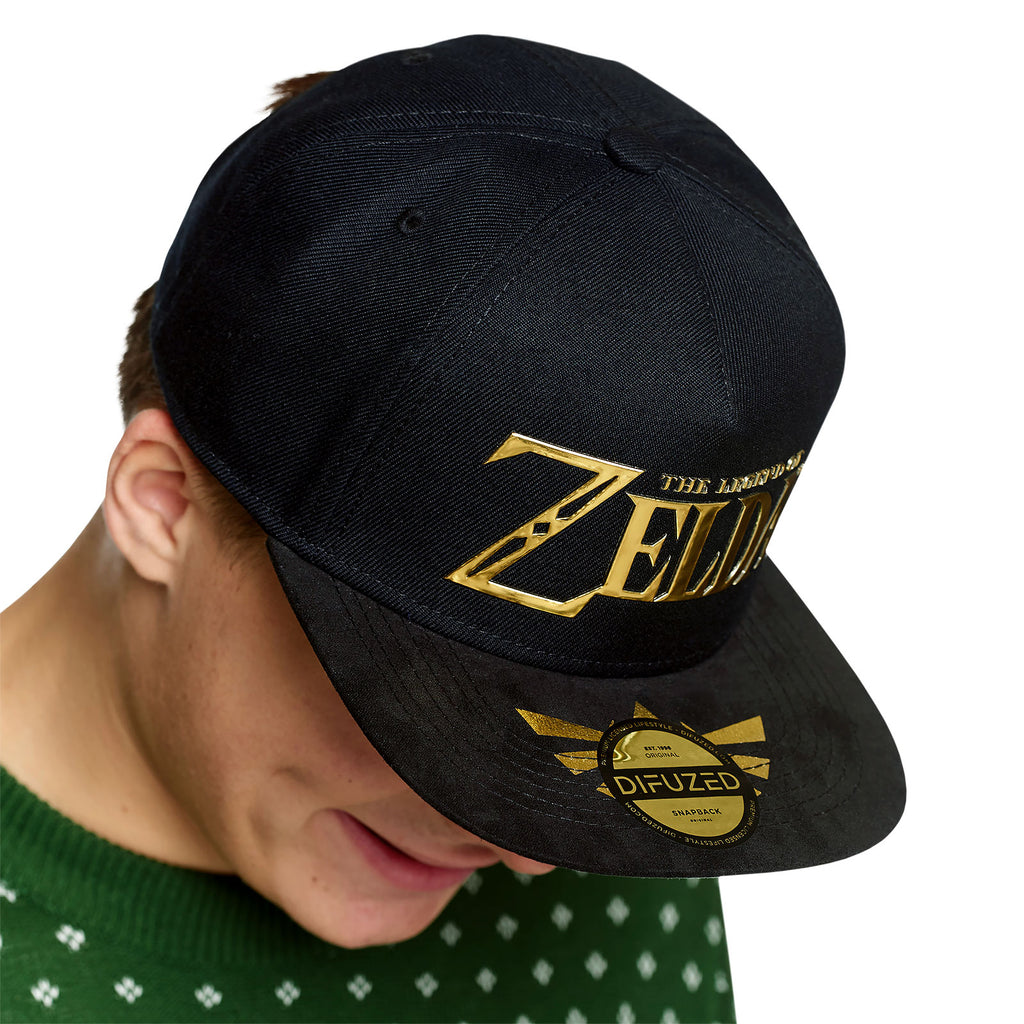 Produktbild Zelda - Logo Snapback Cap schwarz