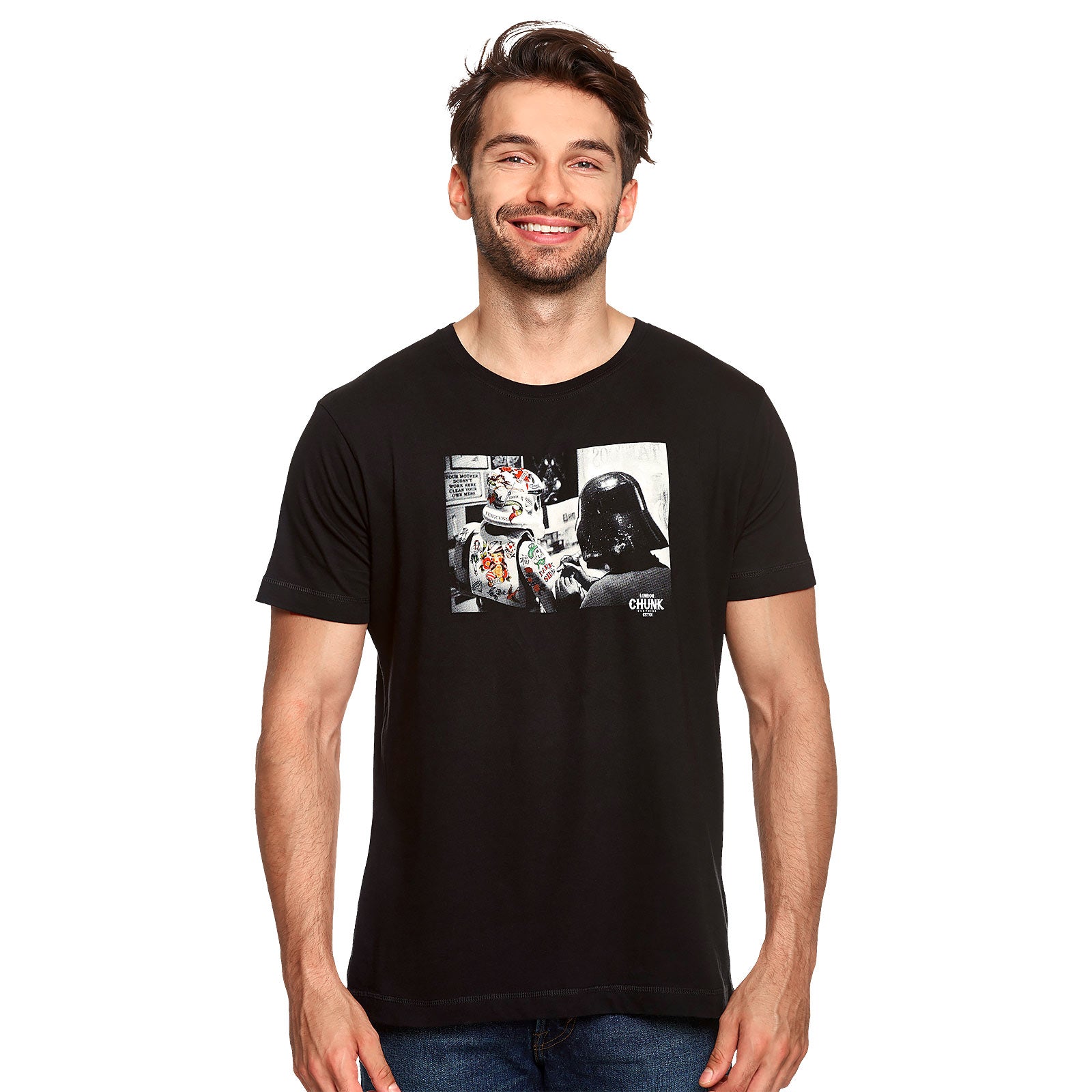 Produktbild Dark Side Tattoo T-Shirt für Star Wars Fans schwarz