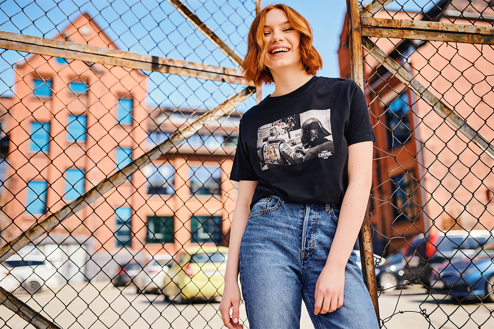 Produktbild Dark Side Tattoo T-Shirt für Star Wars Fans schwarz