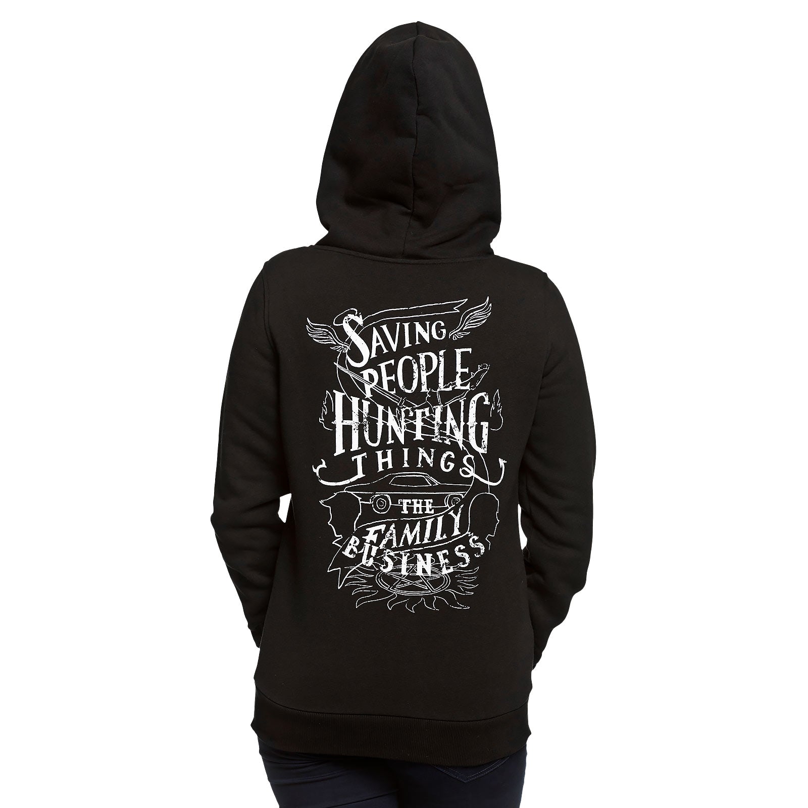Produktbild Supernatural - Saving People Hunting Things Kapuzenjacke Damen