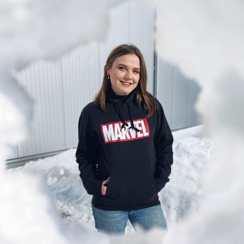 Produktbild Marvel - Logo Hoodie schwarz