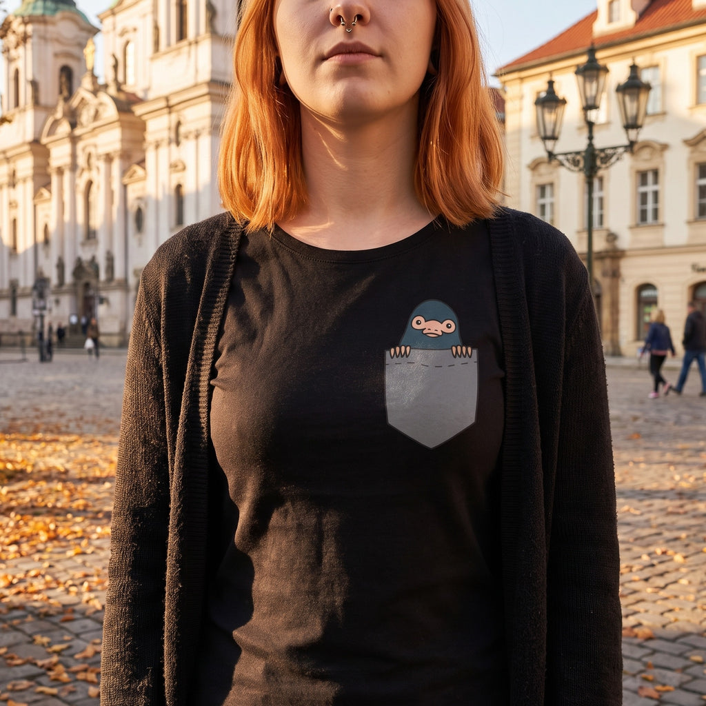 Produktbild Pocket Niffler - Phantastische Tierwesen T-Shirt Damen schwarz