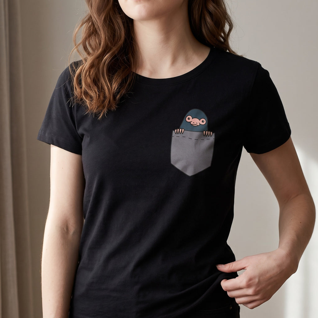 Produktbild Pocket Niffler - Phantastische Tierwesen T-Shirt Damen schwarz
