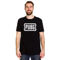Produktbild PUBG - White Icon Logo T-Shirt schwarz