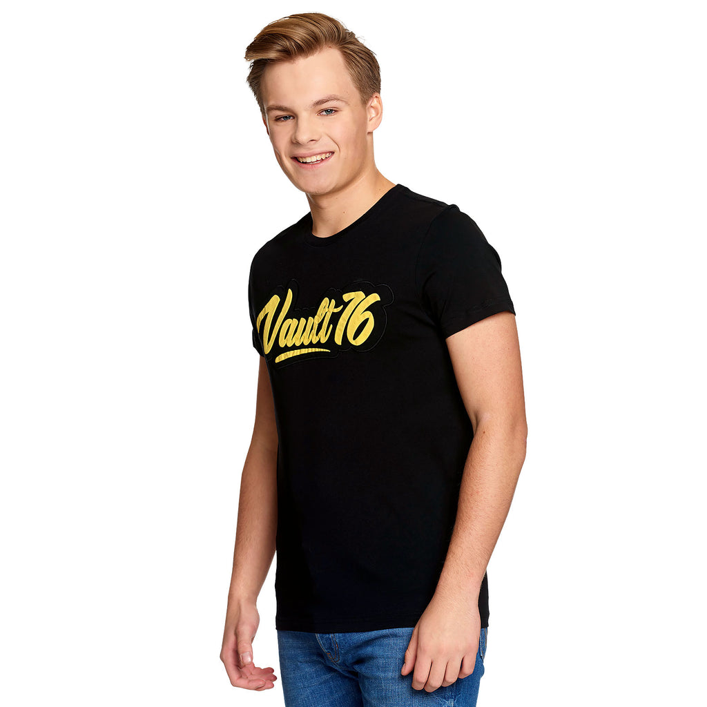 Produktbild Fallout - Oil Vault 76 T-Shirt schwarz