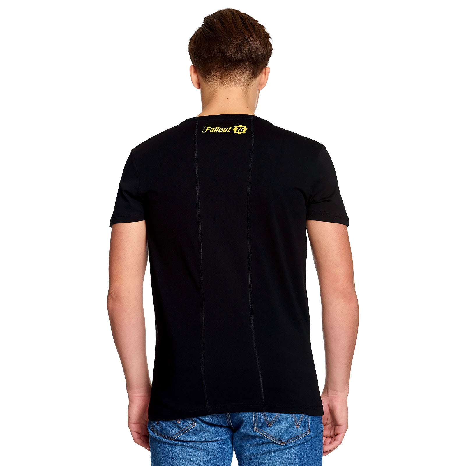Produktbild Fallout - Oil Vault 76 T-Shirt schwarz