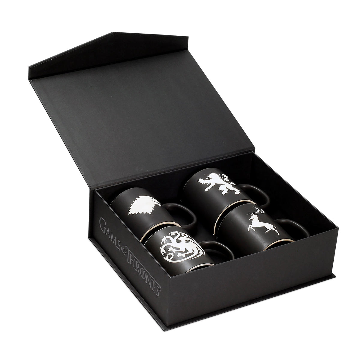 Produktbild Game of Thrones - Wappen Tassenset Deluxe Limitierte Edition