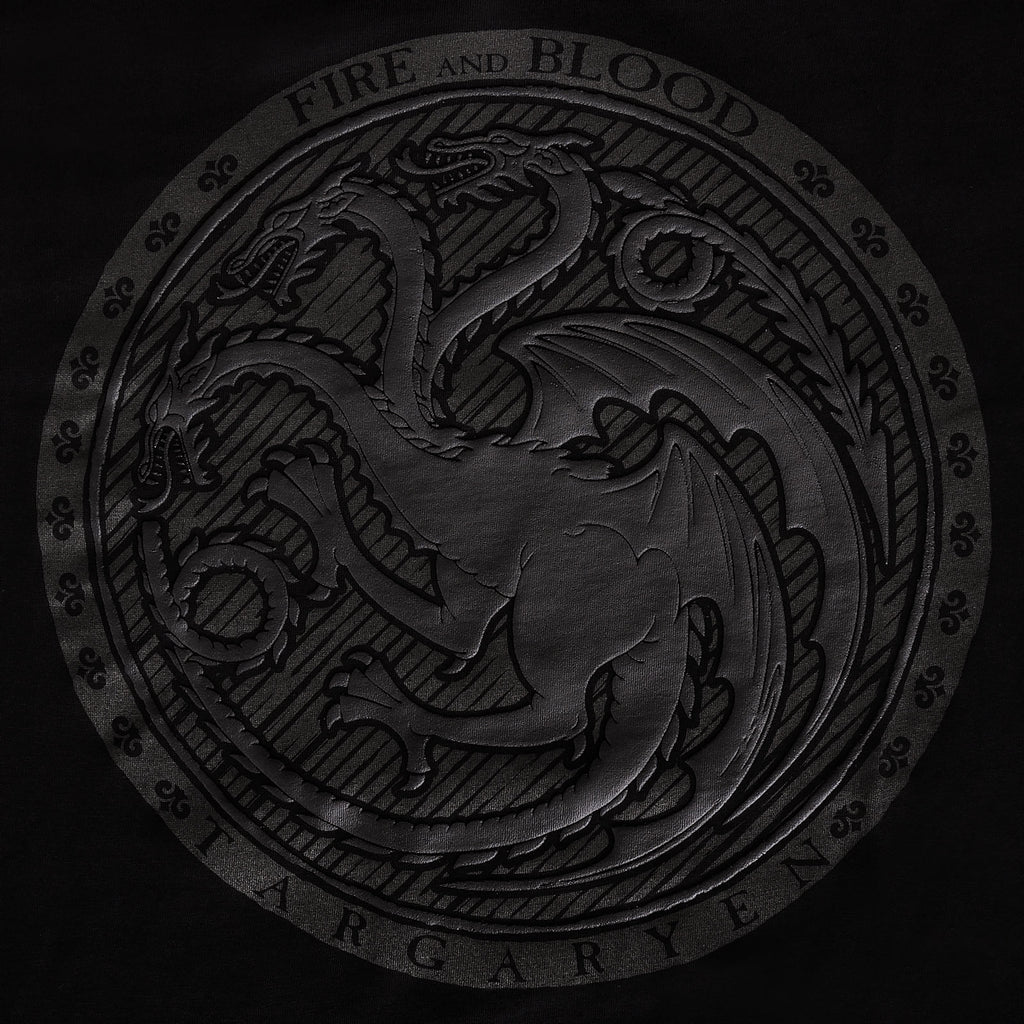Produktbild Game of Thrones - Dark Targaryen 3D Logo T-Shirt schwarz