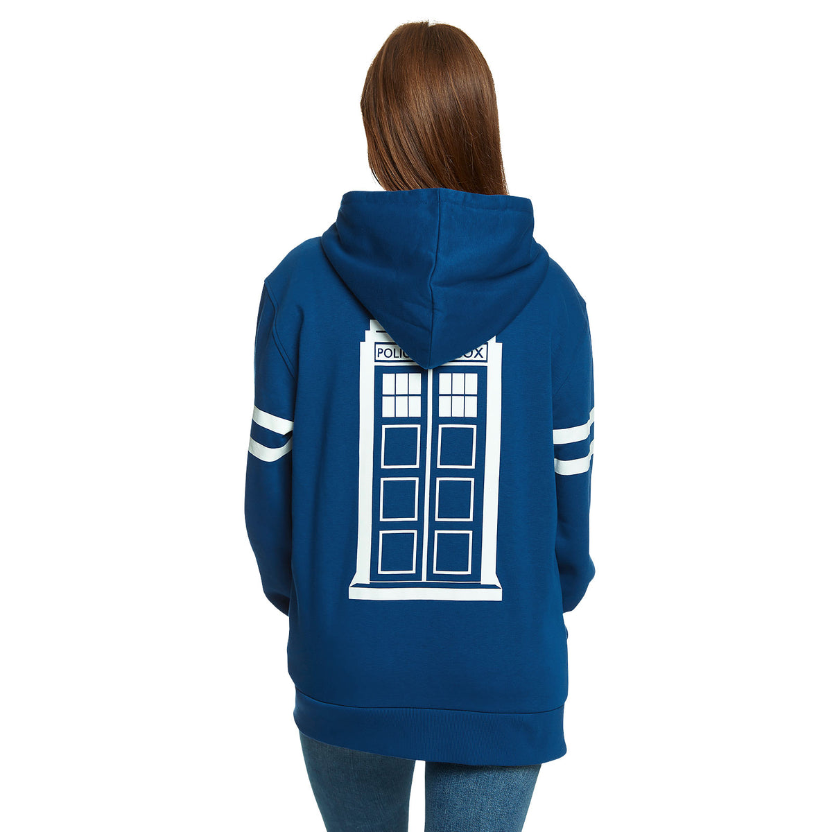 Produktbild Doctor Who - Tardis Kapuzenjacke blau