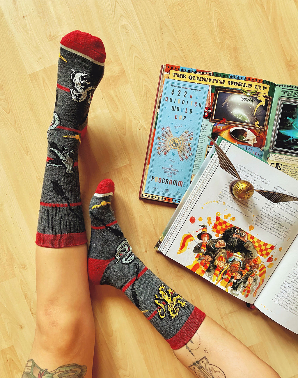 Produktbild Harry Potter - Socken 3er Set in Geschenkbox