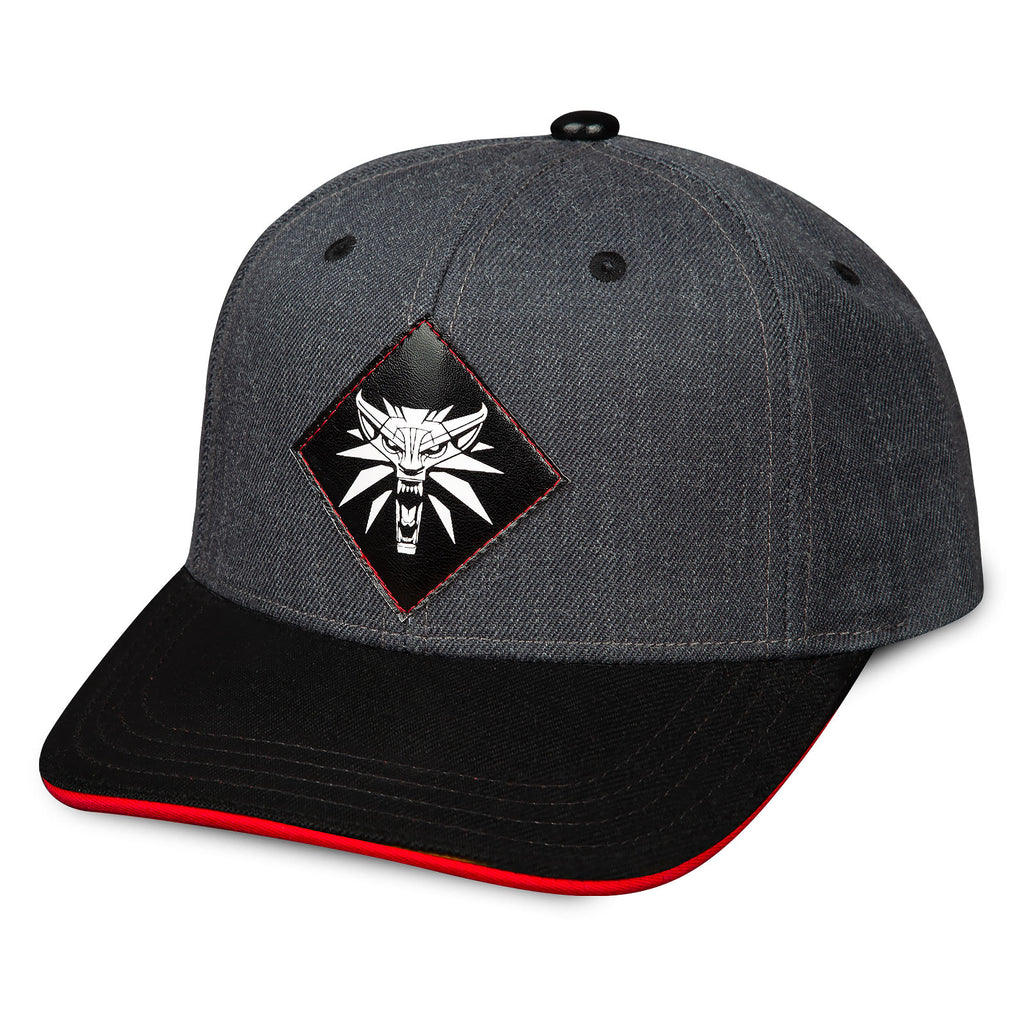 Produktbild Witcher - Wolf Medaillon Patch Snapback Cap