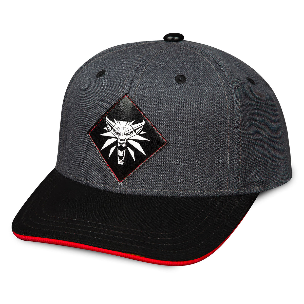 Produktbild Witcher - Wolf Medaillon Patch Snapback Cap
