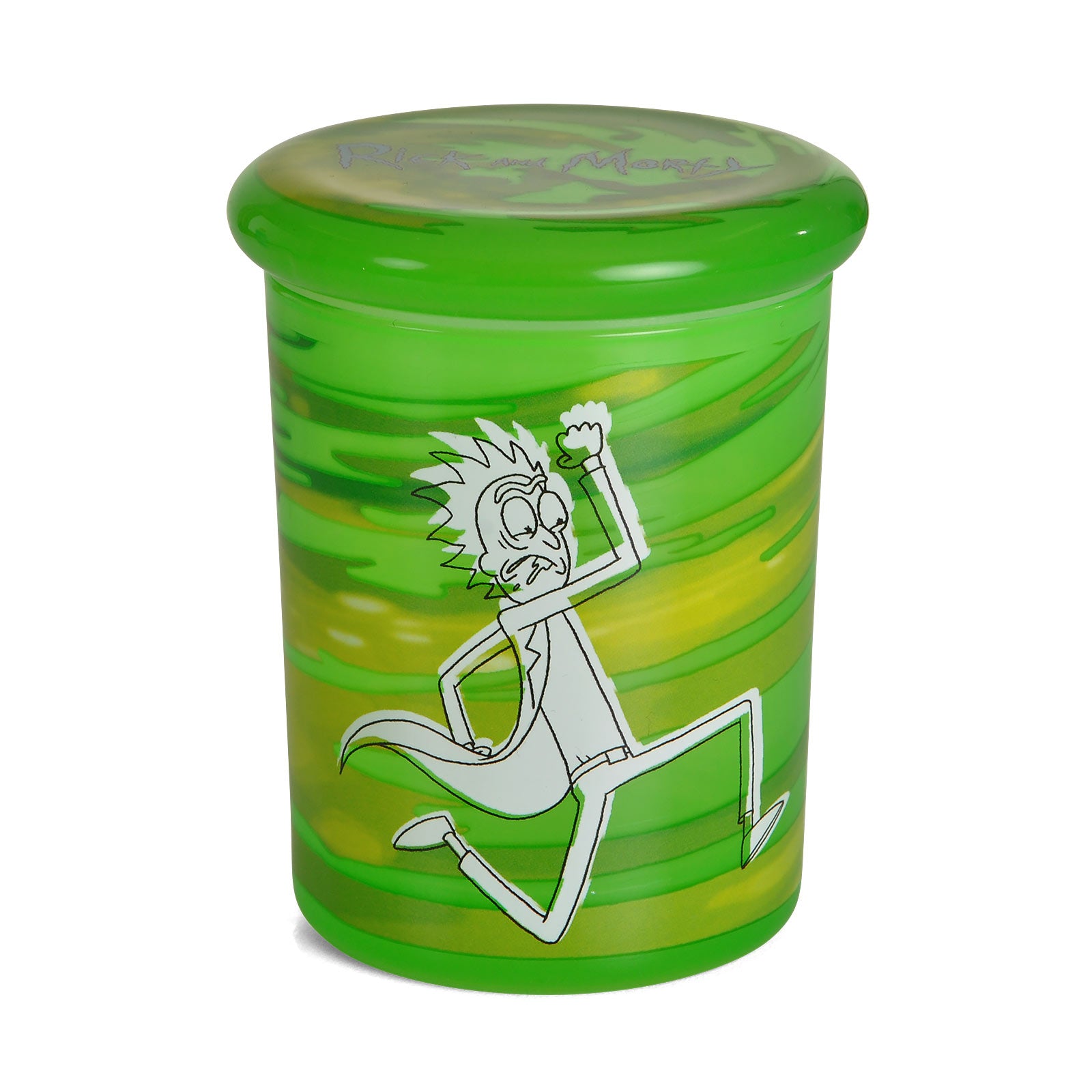 Produktbild Rick and Morty - Portal Glas mit Deckel