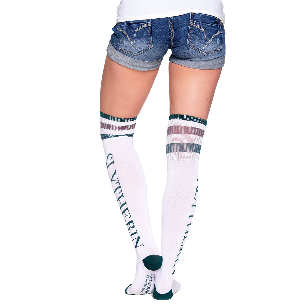 Produktbild Harry Potter - Slytherin Overknee Strümpfe