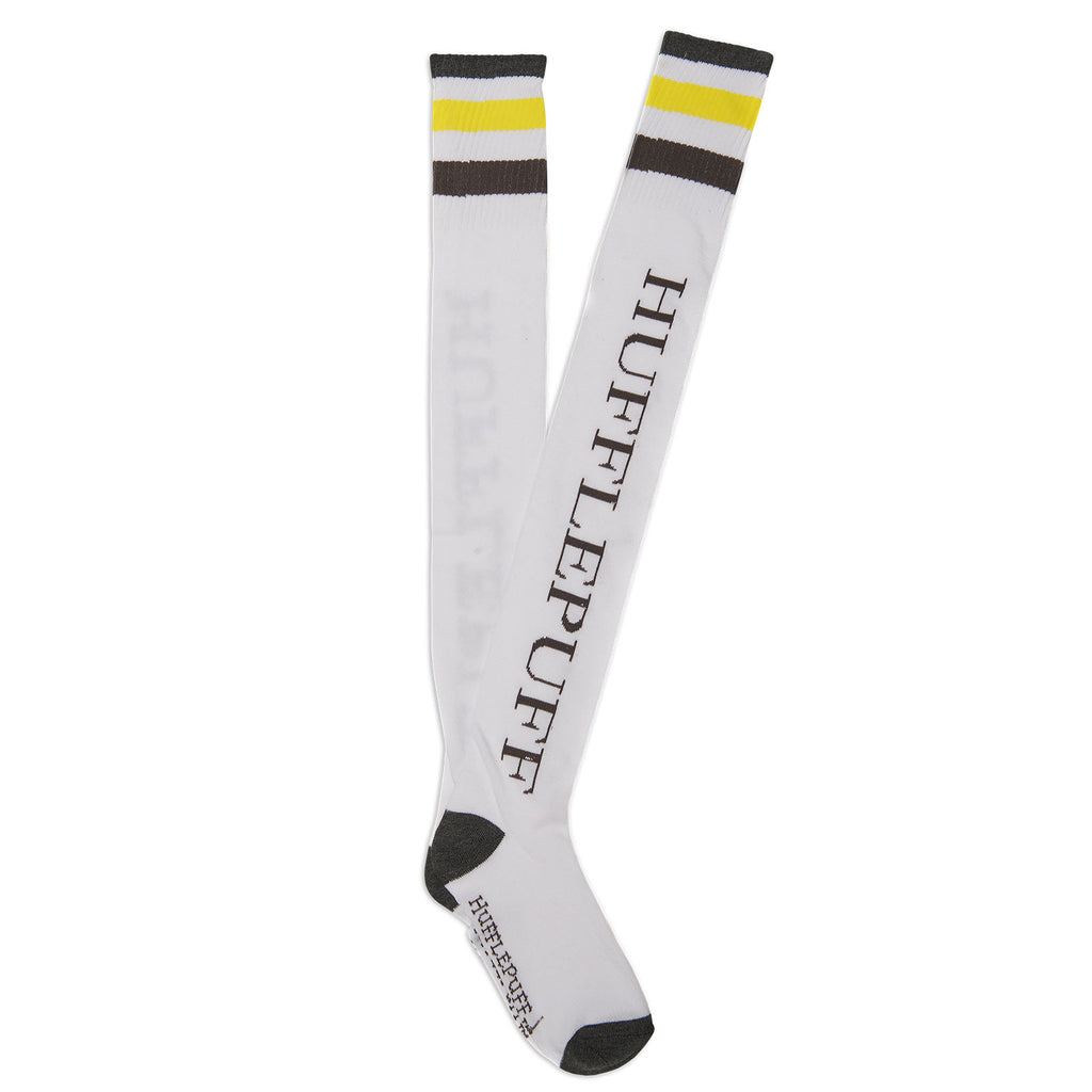 Produktbild Harry Potter - Hufflepuff Overknee Strümpfe