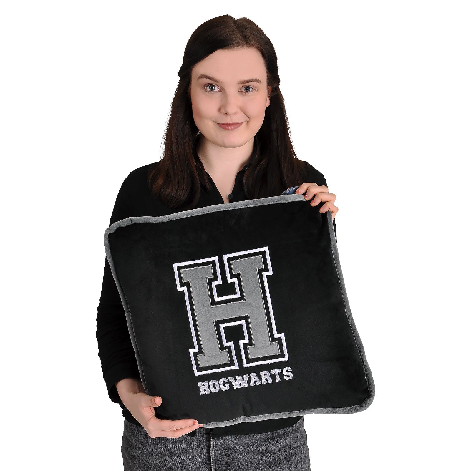 Produktbild Harry Potter - Hogwarts Kissen schwarz